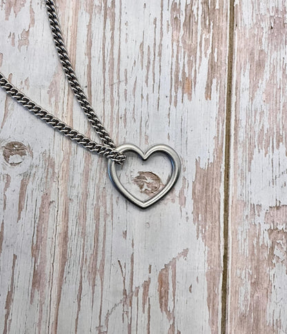 Small Delicate Curb Chain, Antiqued Pewter Plated - P047-CH