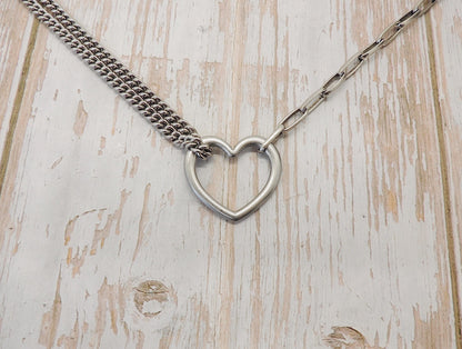Small Delicate Curb Chain, Antiqued Pewter Plated - P047-CH