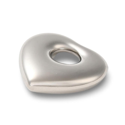 Bold Large Heart Pendant, Stainless Steel - SS052