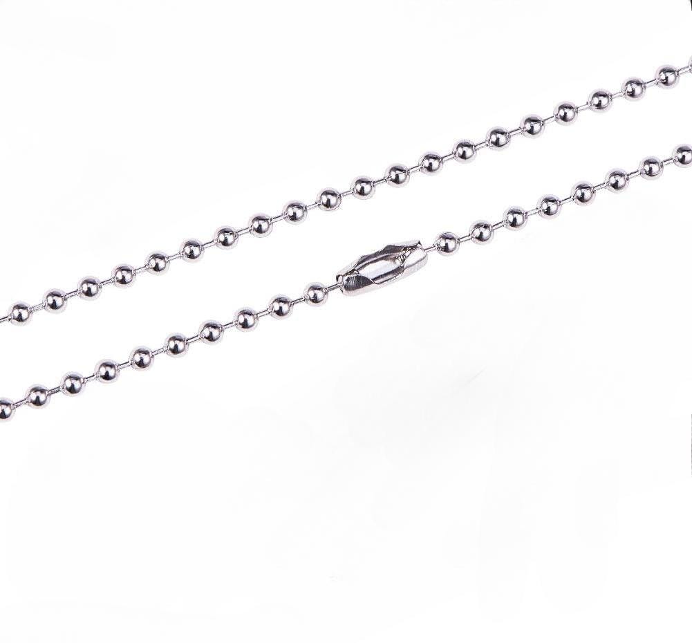 3mm Ball Chain, Stainless Steel
