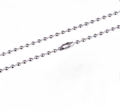 3mm Ball Chain, Stainless Steel