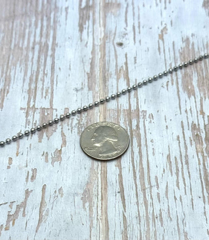 2.5mm Ball Chain, Stainless Steel