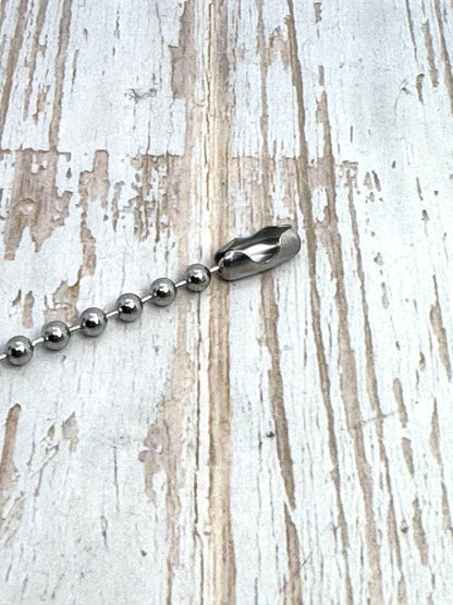 4mm Ball Chain, Stainless Steel