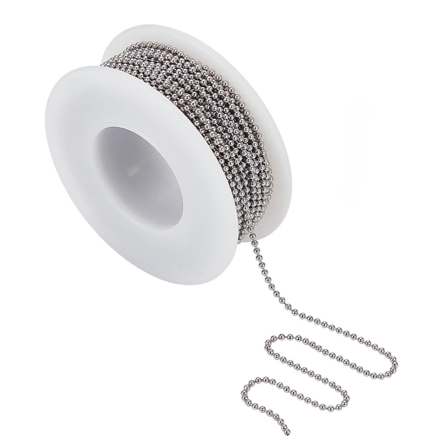 1.5mm Ball Chain, Stainless Steel