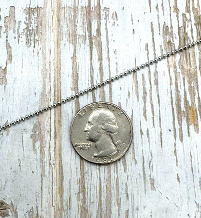 1.5mm Ball Chain, Stainless Steel