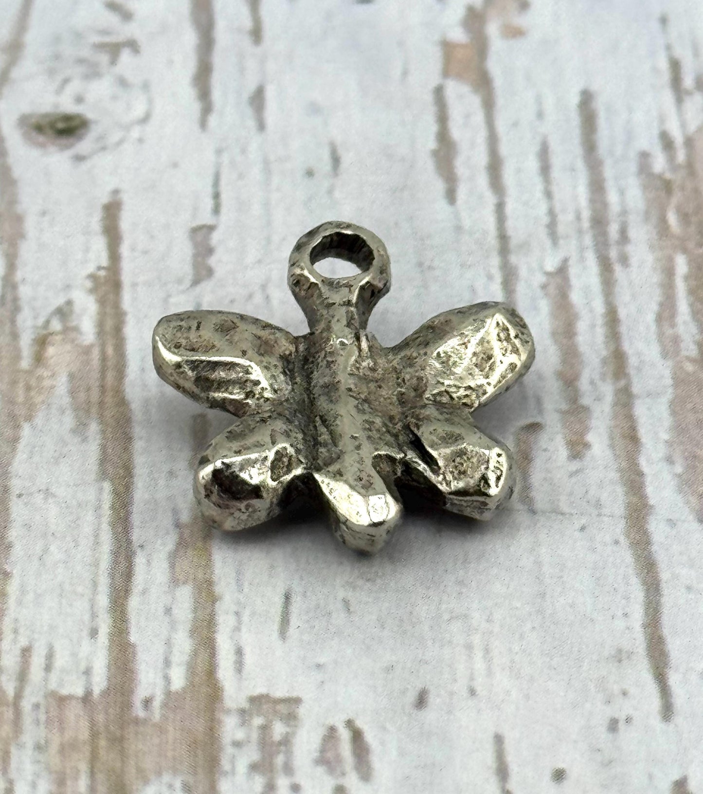 Artisan Butterfly Charm, Antiqued Pewter - PT486