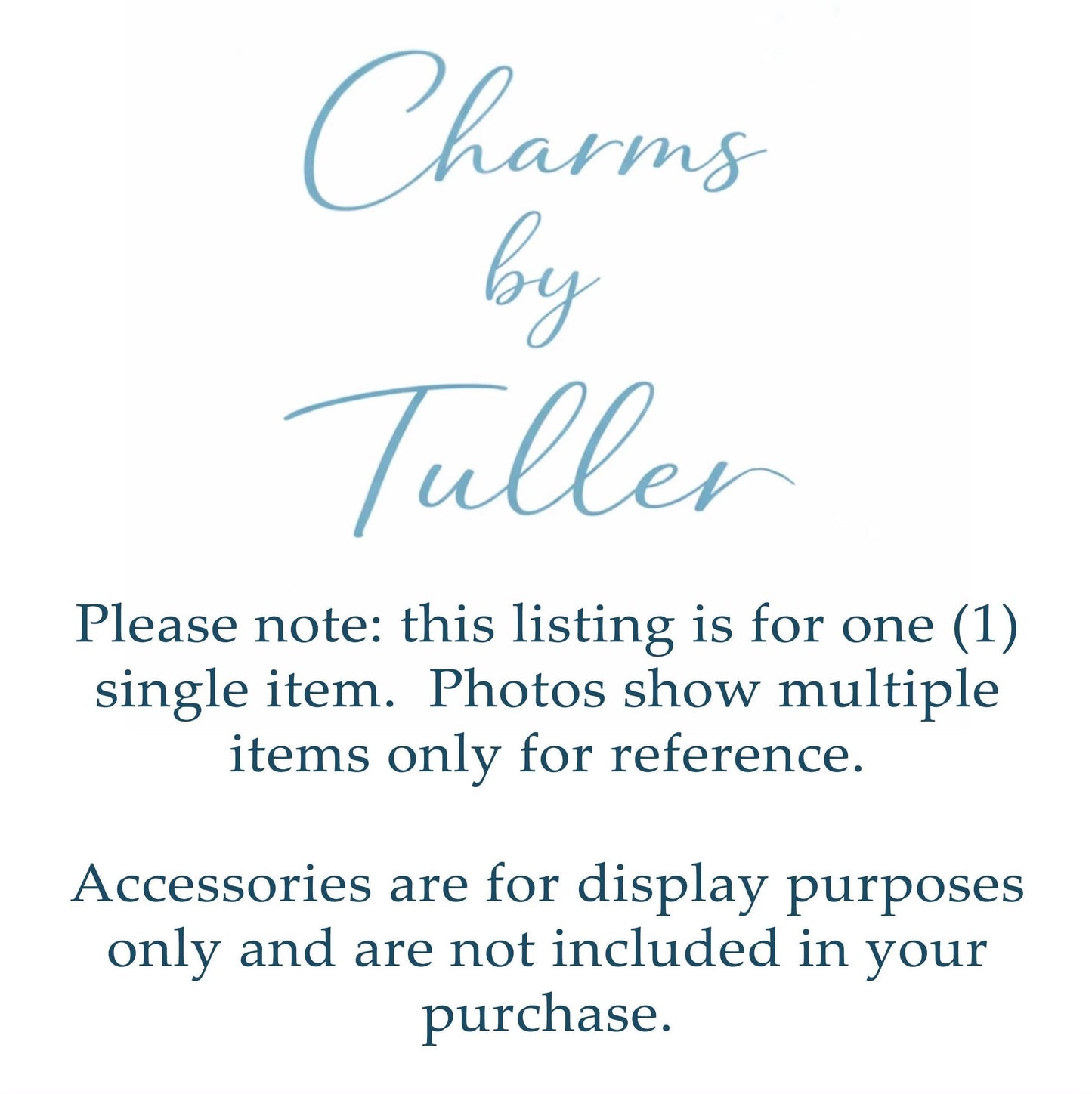 Lemon-Yellow Flower Charm, Antiqued Pewter - PT648