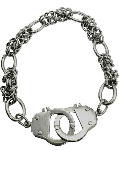 Large Handcuff Clasp, Stainless Steel - SS060