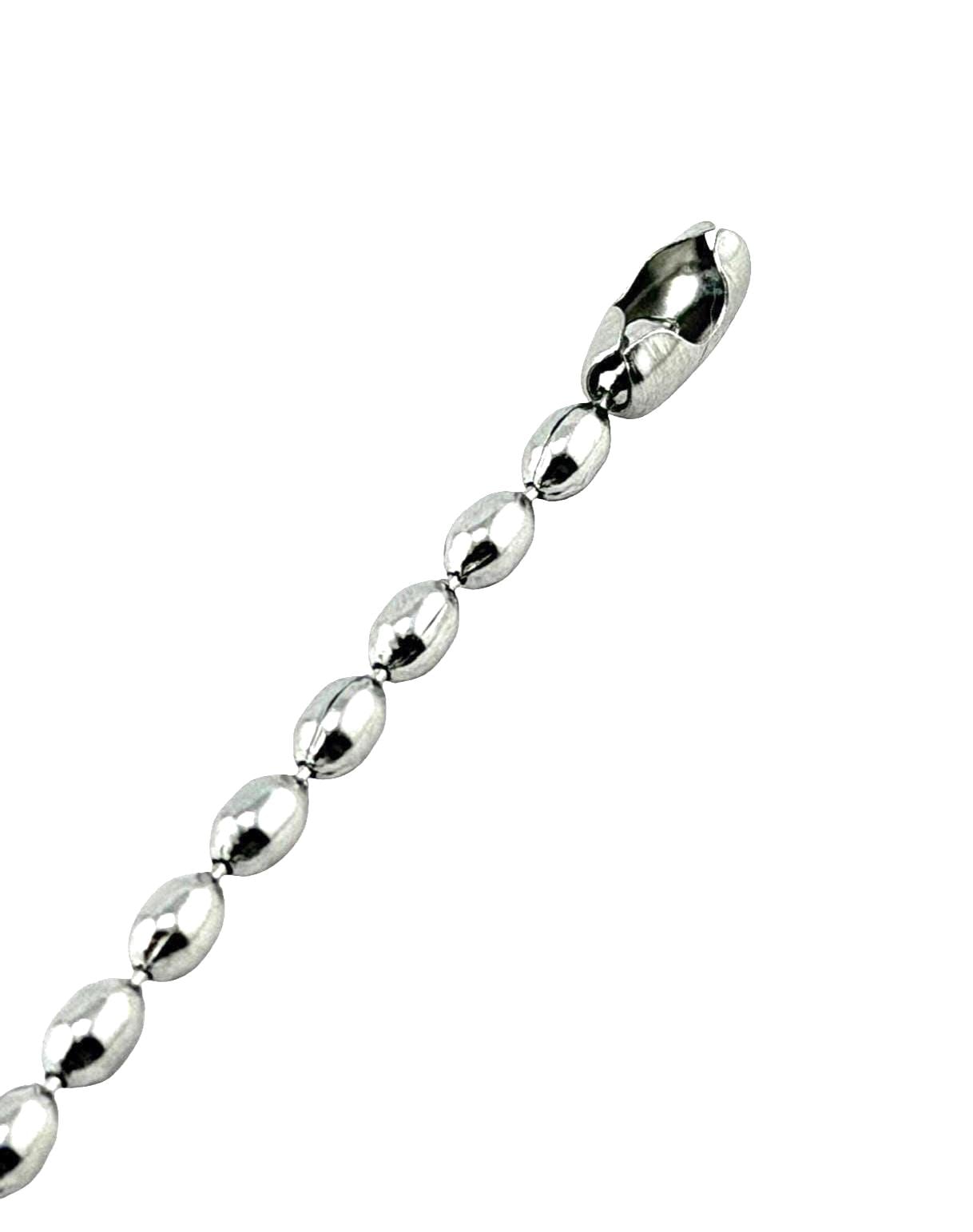 Rice Chain, Stainless Steel