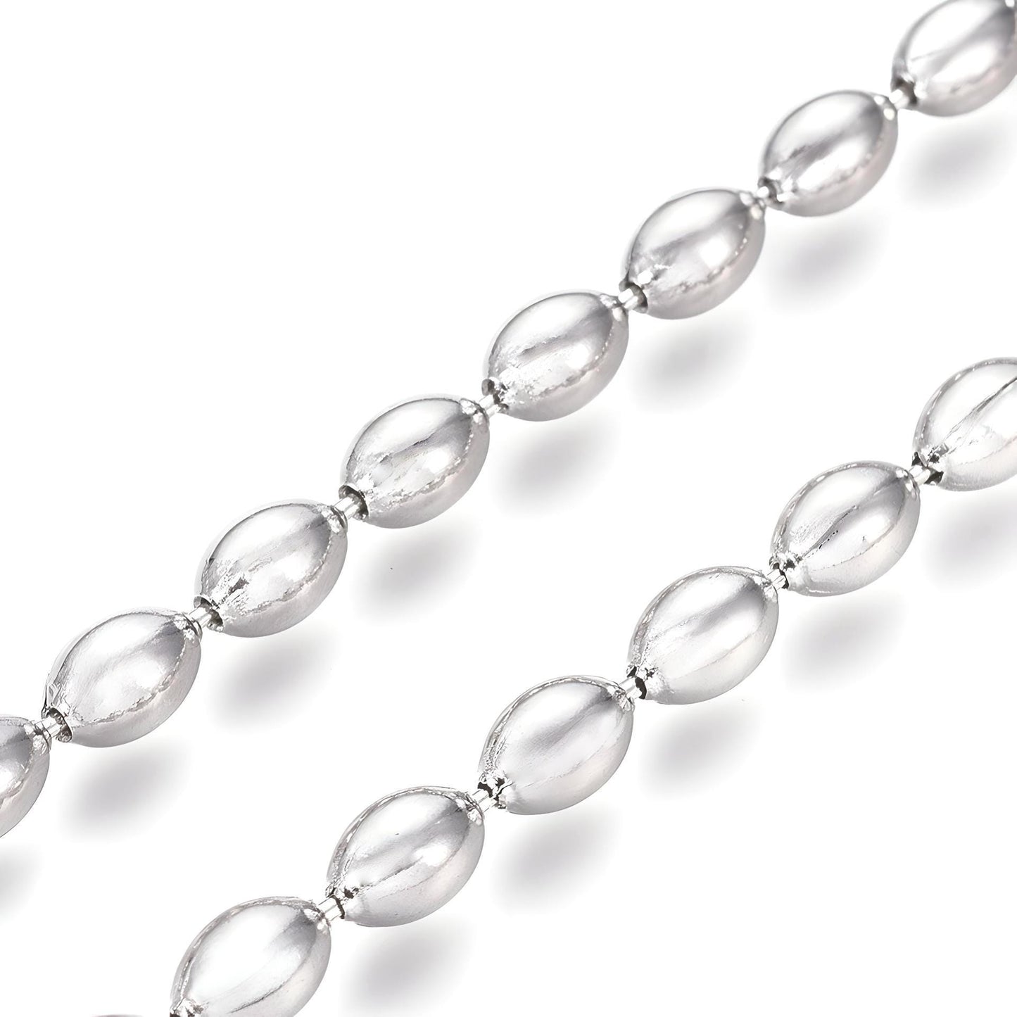 Rice Chain, Stainless Steel
