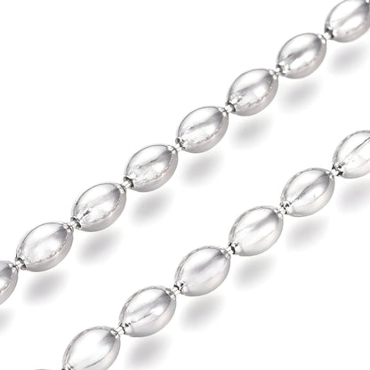 Rice Chain, Stainless Steel