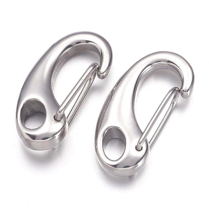 26mm Clip Lobster Clasp, Stainless Steel - SS069
