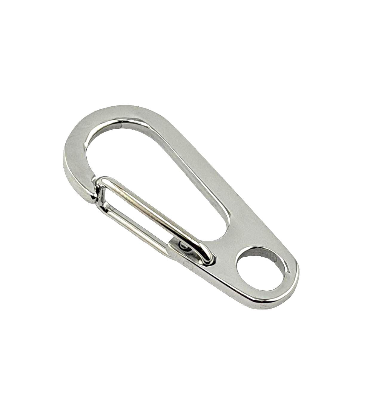 Large Clip Lobster Clasp, Stainless Steel - SS078