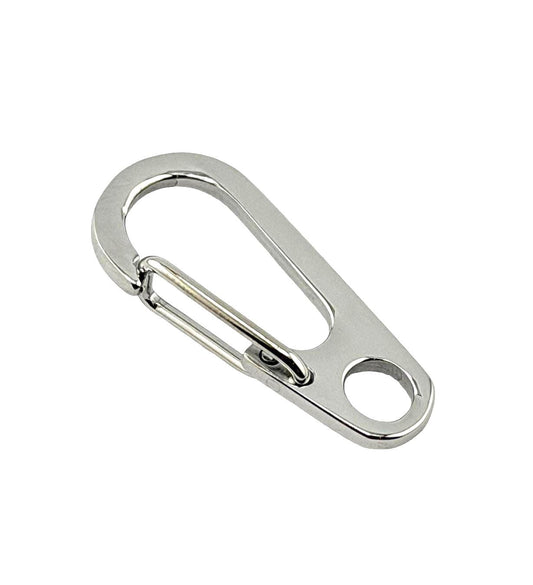 Large Clip Lobster Clasp, Stainless Steel - SS078