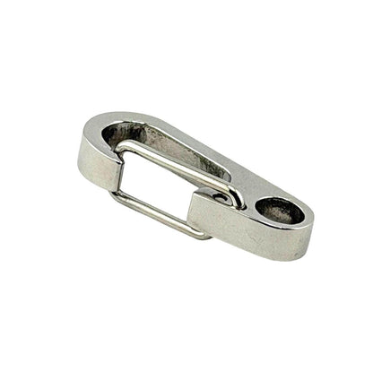 Medium - 1in. Clip Lobster Clasp, Stainless Steel - SS077