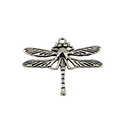 Dragonfly Charms (Set of 2), Antiqued Pewter Plated - PT688