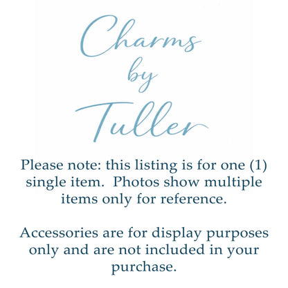 Small Heart Padlock Charm, Antiqued Pewter - PT465