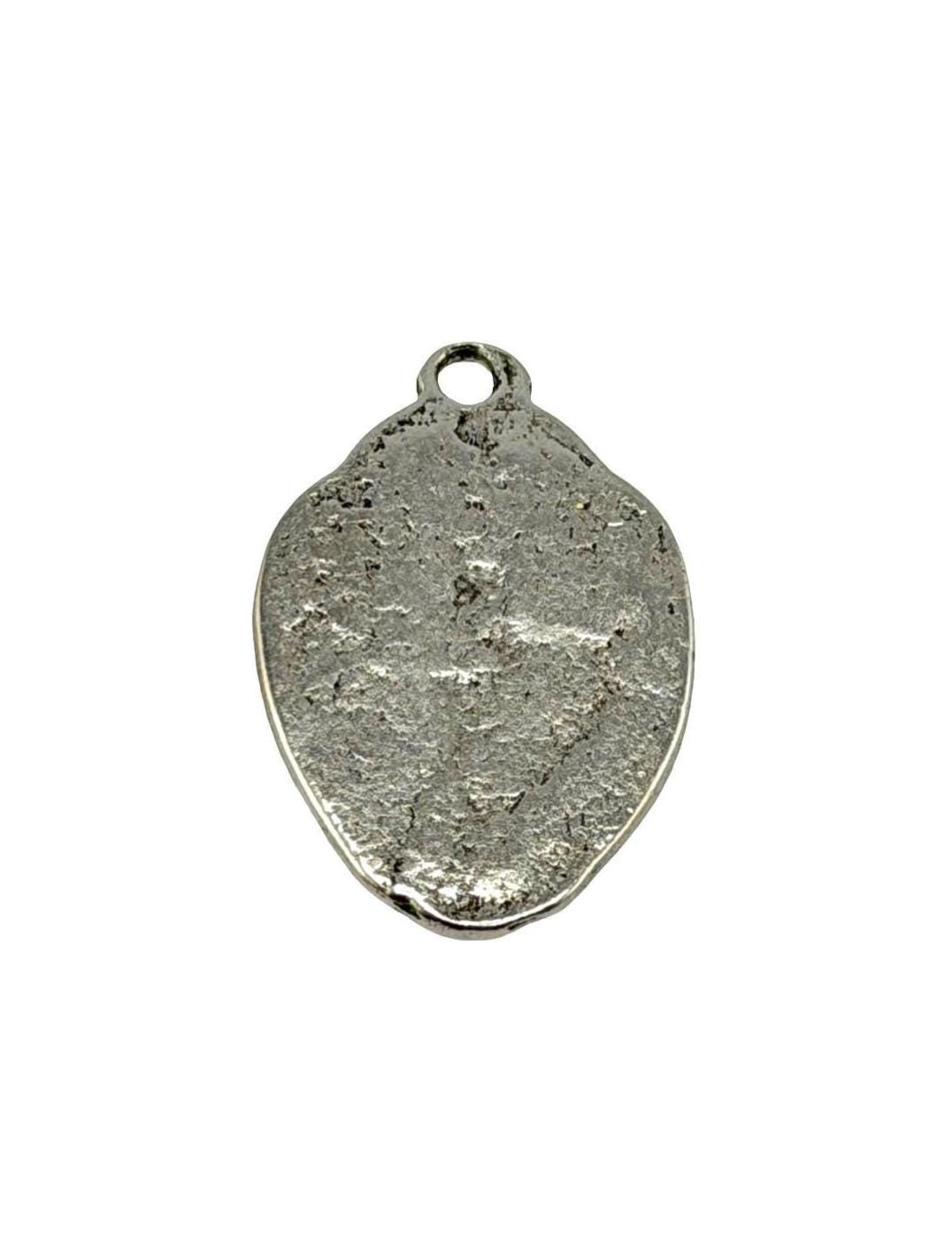 Médaille de la Vierge Marie, finition vieillie, étain – PT433