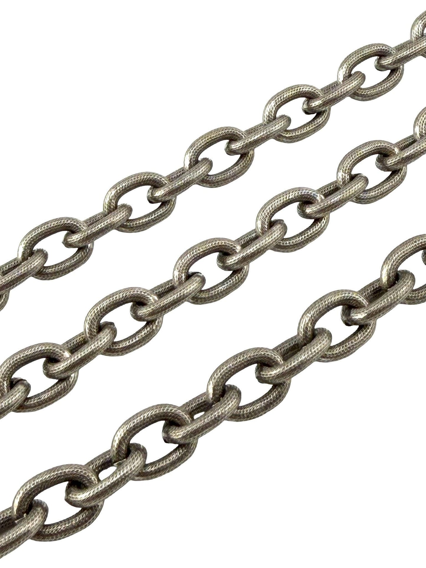 Thick Large Oval Cable Chain, Antiqued Pewter Plated - P012-CH
