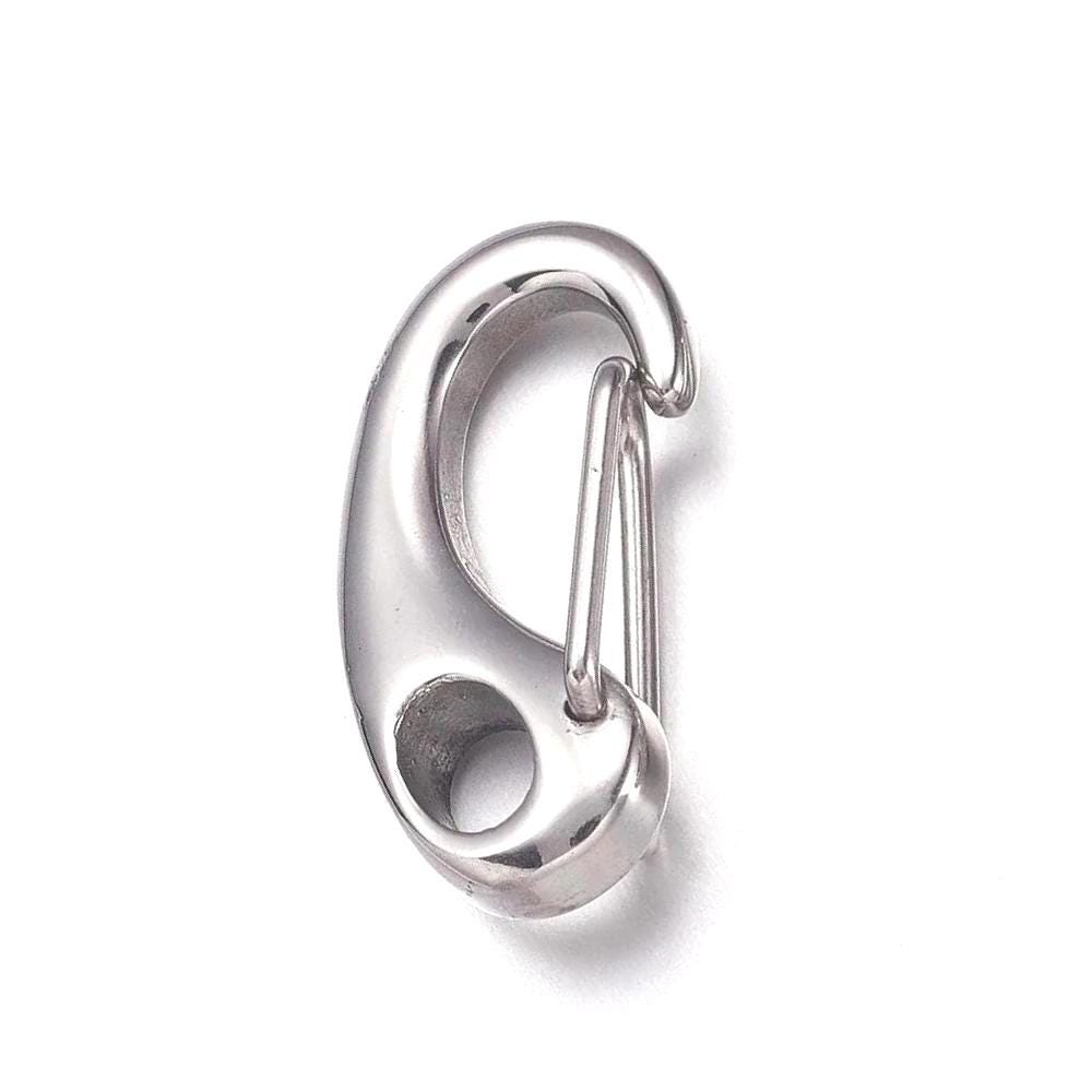26mm Clip Lobster Clasp, Stainless Steel - SS069