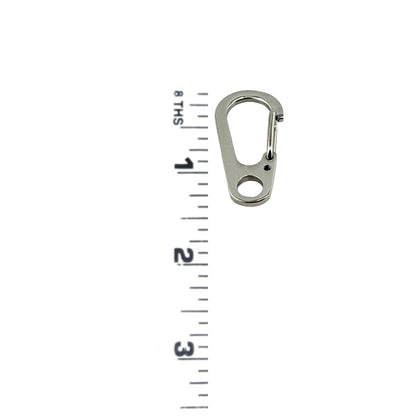 Large Clip Lobster Clasp, Stainless Steel - SS078