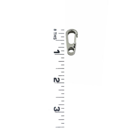 Medium - 1in. Clip Lobster Clasp, Stainless Steel - SS077