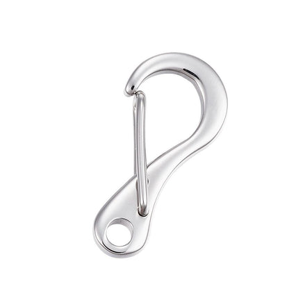 Small Clip Lobster Clasp, Stainless Steel - SS079