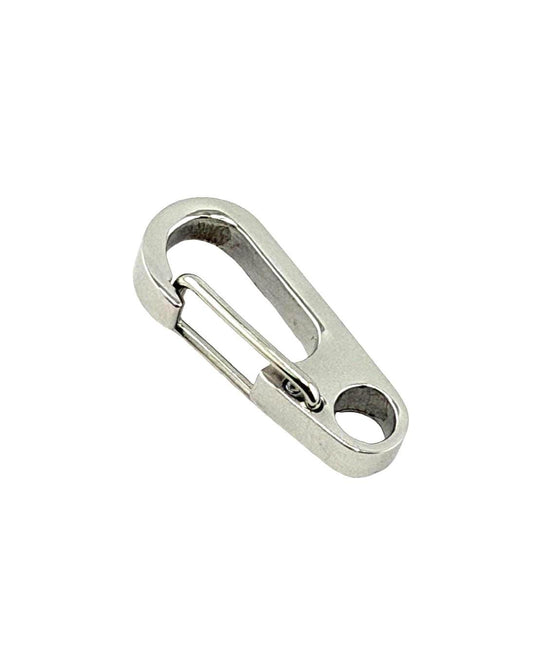 Medium - 1in. Clip Lobster Clasp, Stainless Steel - SS077