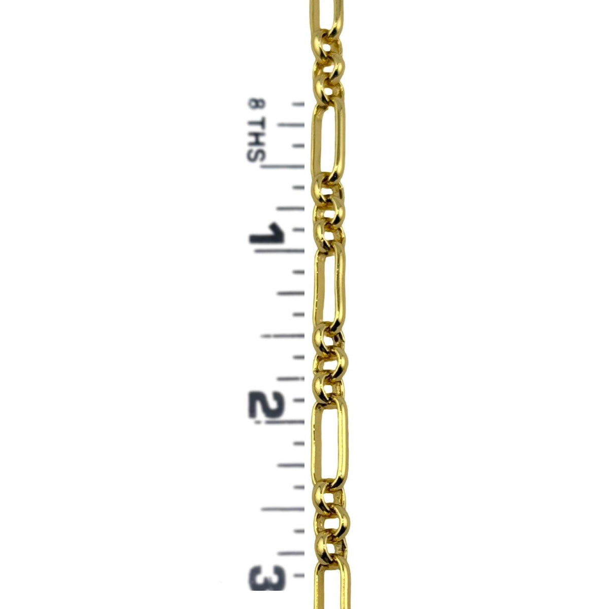 Large Irregular Link Chain, Shiny 18k Gold Plated