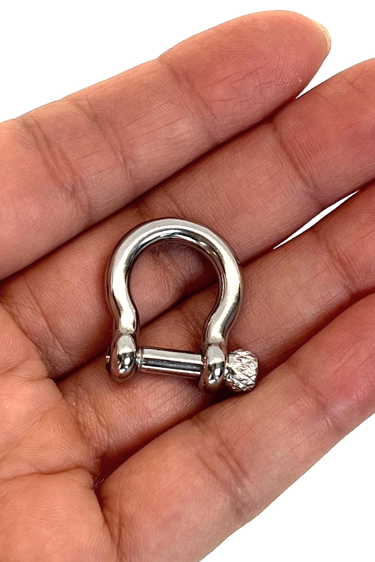 Anchor Shackle Screw Clasp, Stainless Steel - SS067