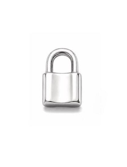 Small Padlock Charm, 304 Stainless Steel - SS099