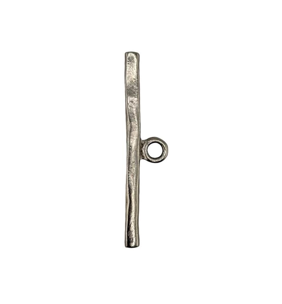 Large Single Toggle Bar, Antiqued Pewter - PT733