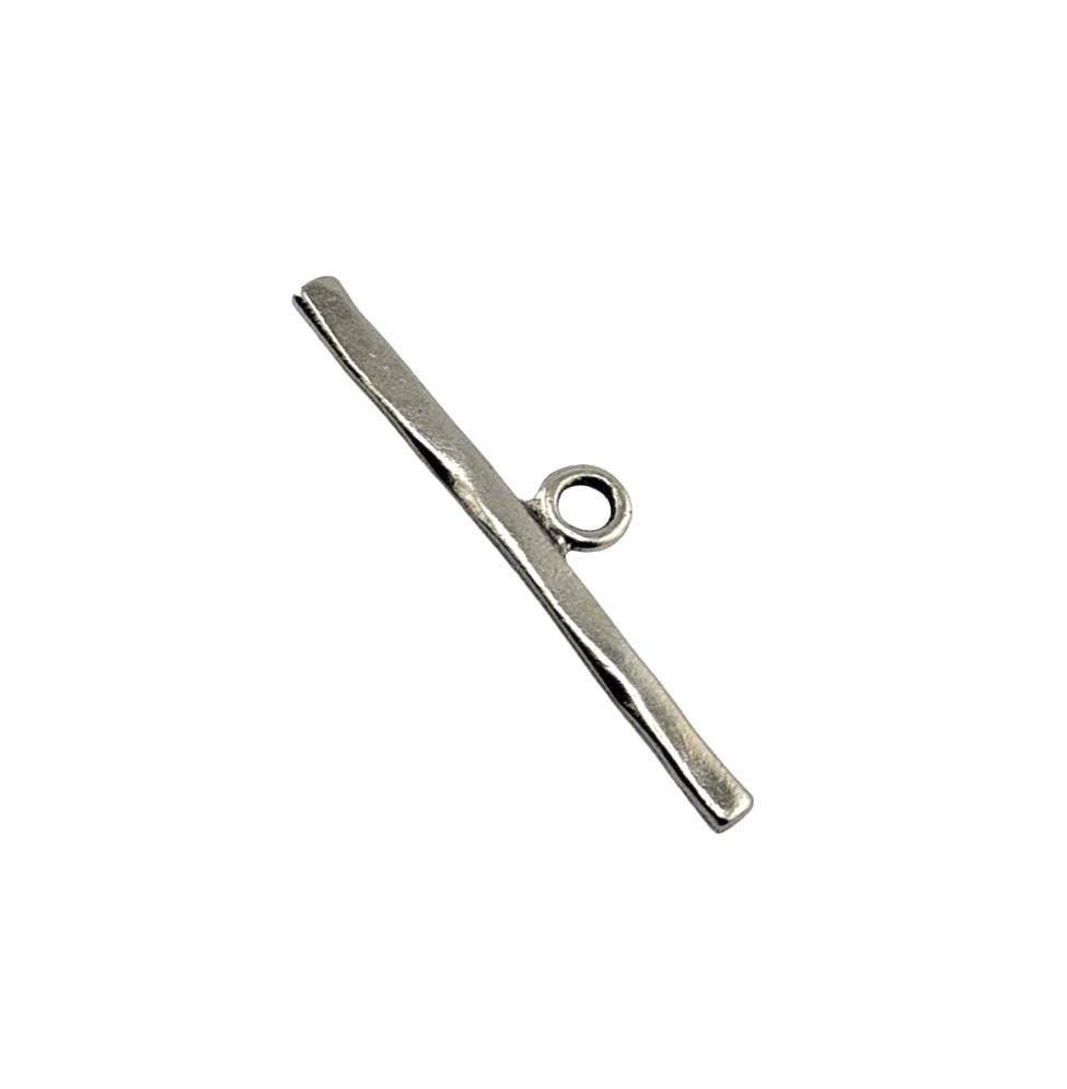Large Single Toggle Bar, Antiqued Pewter - PT733