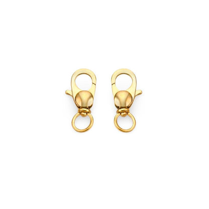 Large Swivel Lobster Claw Gold Clasps ,304 Stainless Steel - GS102