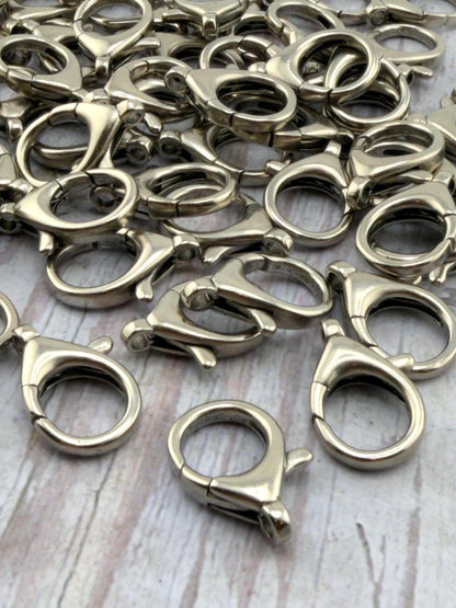 20mm Lobster Clasp, Antiqued Pewter Plated - PT411