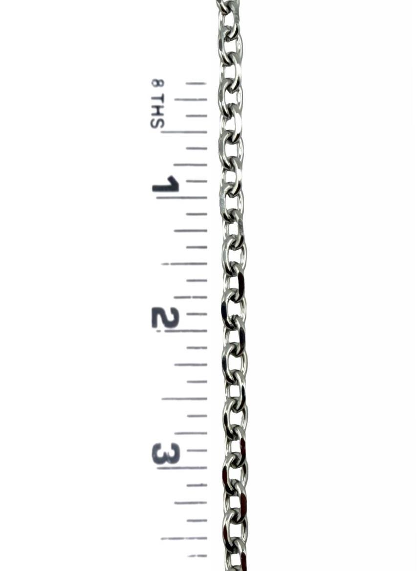 8x6mm Cable Chain, Stainless Steel - SS149-CH