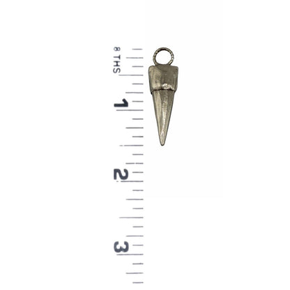 Boho Spike Charm, Antiqued Pewter - PT424