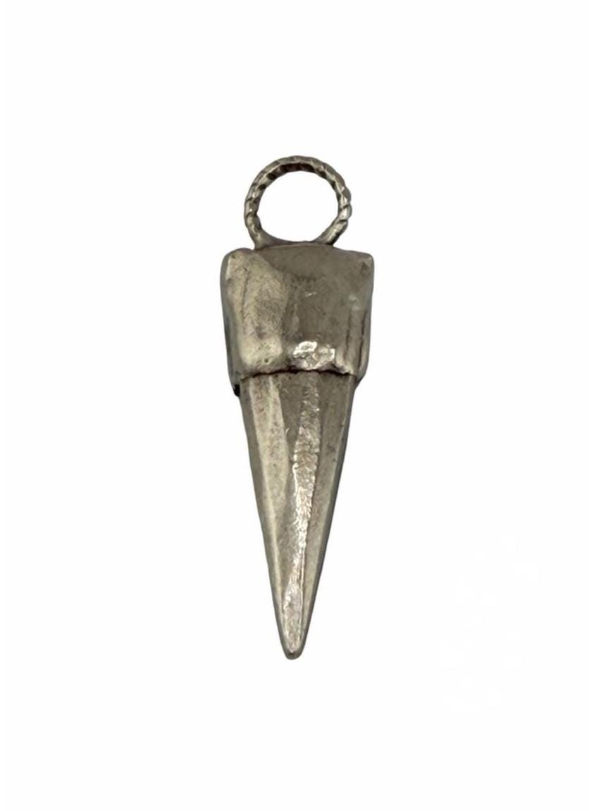 Boho Spike Charm, Antiqued Pewter - PT424