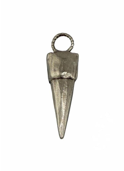 Boho Spike Charm, Antiqued Pewter - PT424