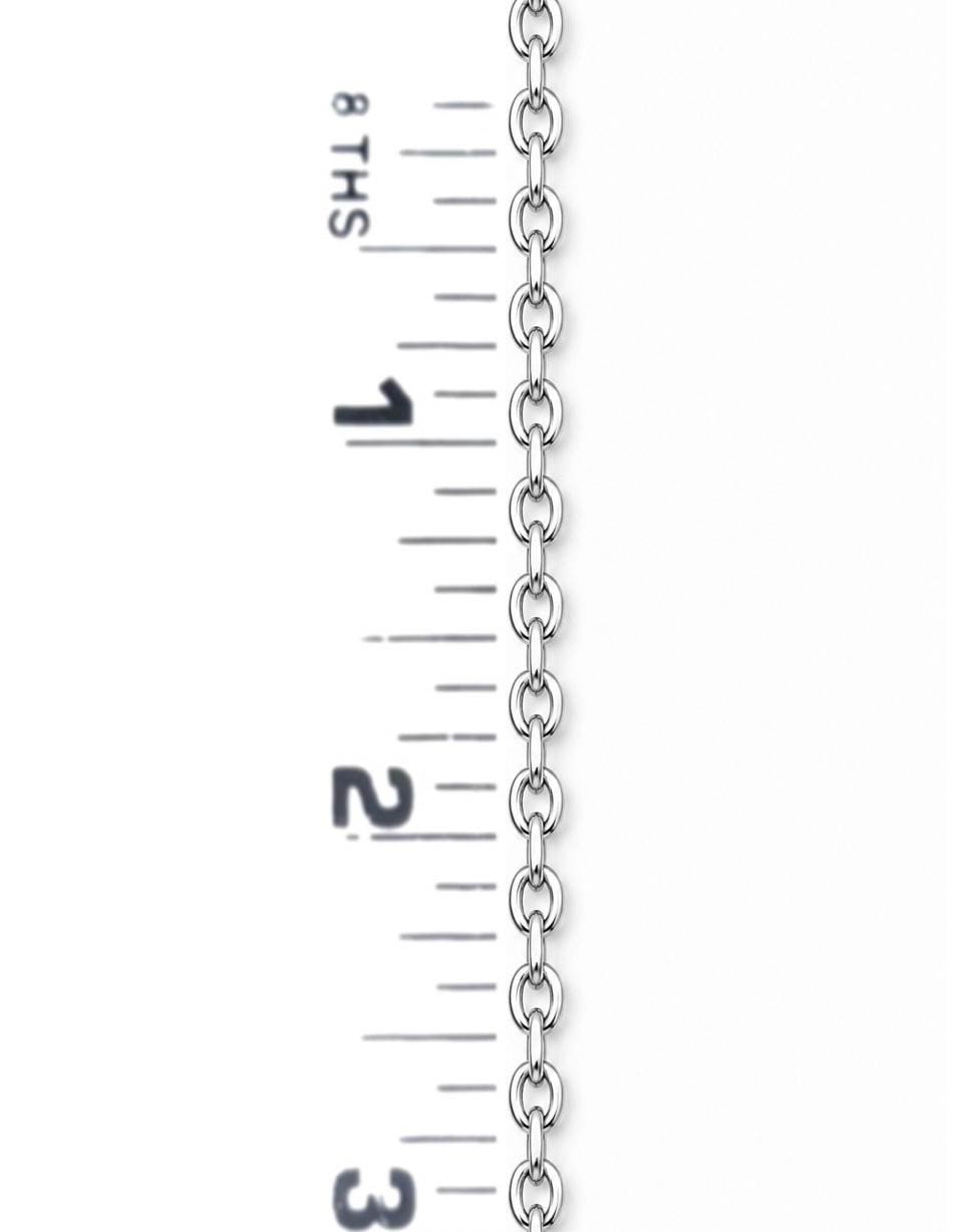 6x4.5mm Cable Chain, Stainless Steel