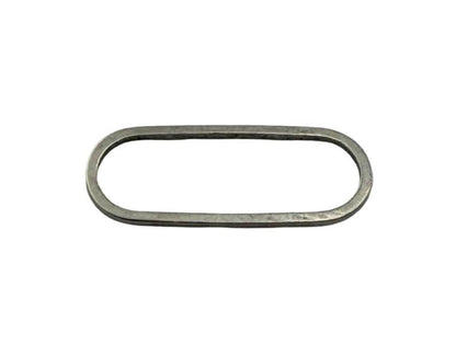 Connector Oval Ring Links, Antiqued Pewter Plated -  PT805