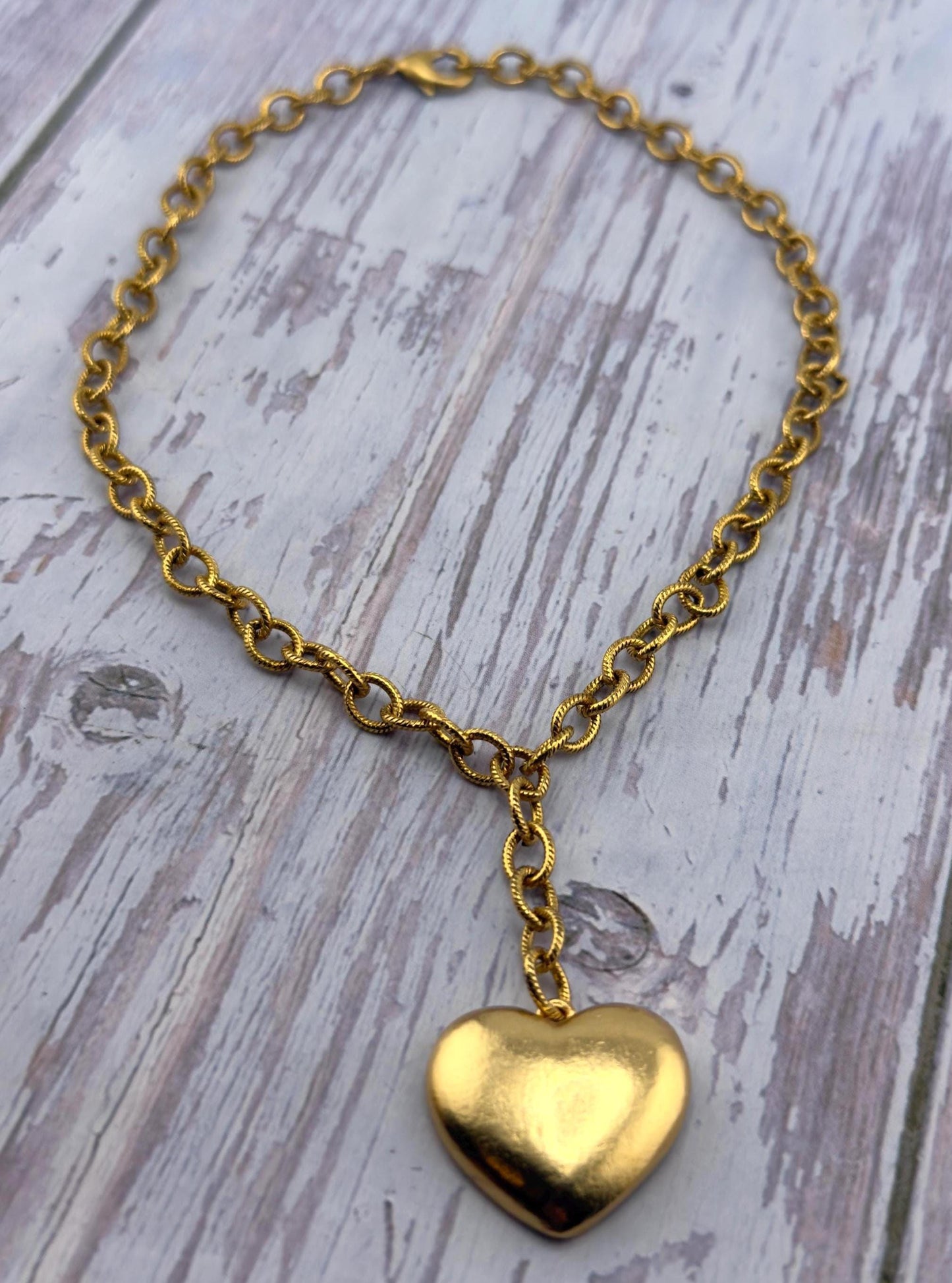 Smooth Medium Oval Cable Chain, Antiqued 18k Gold Plated - G150-CH